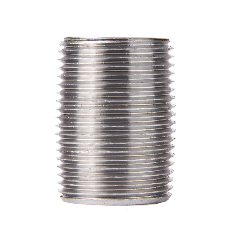 STZ Industries 3/4 in. MIP each X 3/4 in. D MIP Galvanized Steel Close Nipple - Case of 5