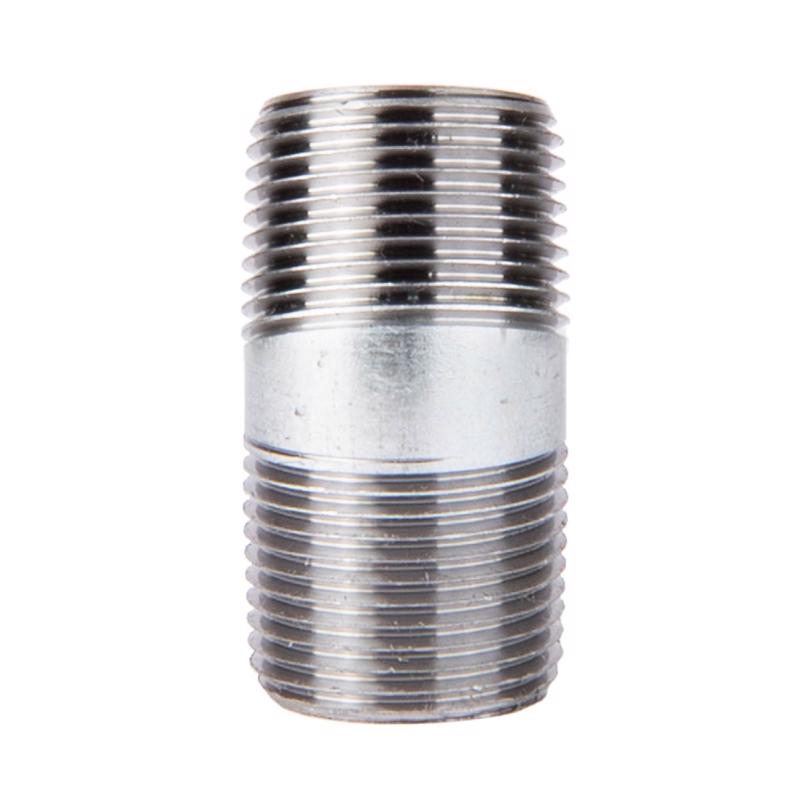 STZ Industries 3/4 in. MIP each X 3/4 in. D MIP Galvanized Steel 2 in. L Nipple - Case of 5