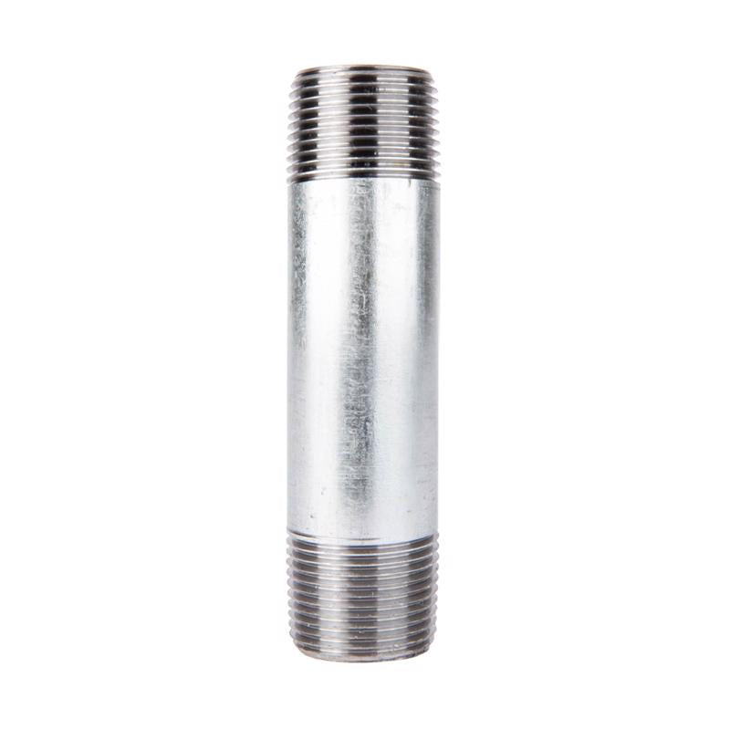 STZ Industries 3/4 in. MIP each X 3/4 in. D MIP Galvanized Steel 4 in. L Nipple - Case of 5