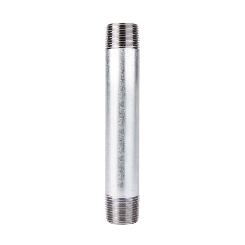 STZ Industries 3/4 in. MIP each X 3/4 in. D MIP Galvanized Steel 6 in. L Nipple - Case of 5