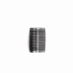 STZ Industries 3/8 in. MIP each X 3/8 in. D MIP Black Steel Close Nipple - Case of 5