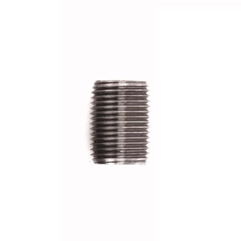 STZ Industries 1/2 in. MIP each X 1/2 in. D MIP Black Steel Close Nipple - Case of 5