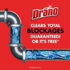 Drano Professional Strength Gel Clog Remover 32 oz - Case of 12