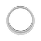 Charlotte Pipe Schedule 40 1-1/2 in. Hub X 1-1/2 in. D Hub PVC Coupling 1 pk