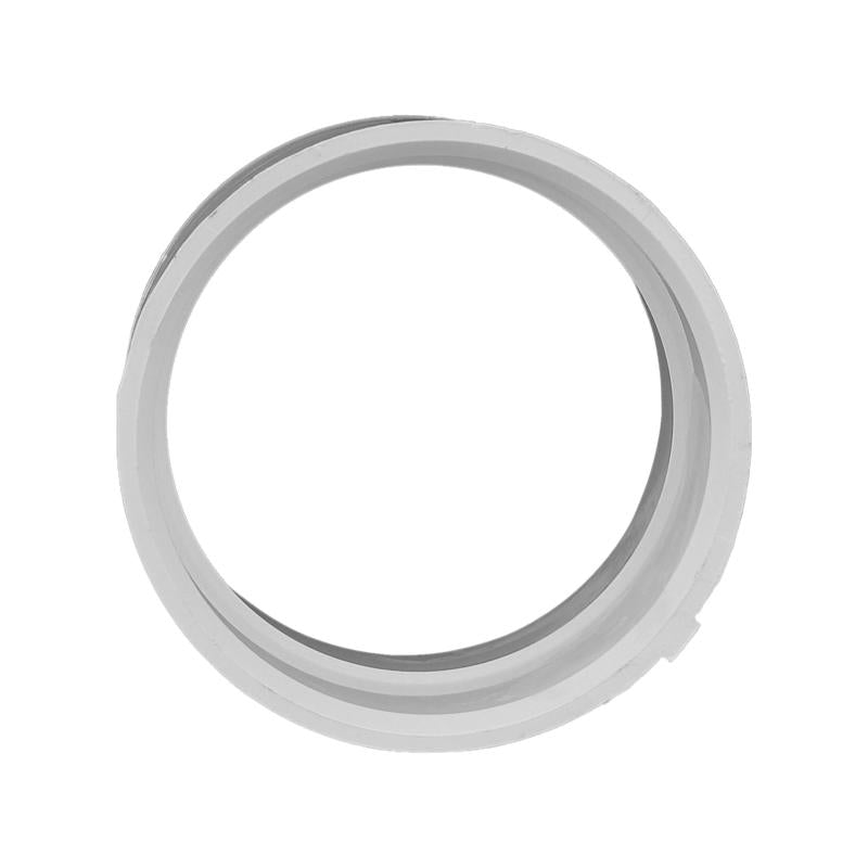 Charlotte Pipe Schedule 40 1-1/2 in. Hub X 1-1/2 in. D Hub PVC Coupling 1 pk