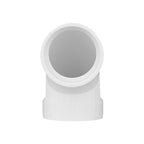Charlotte Pipe Schedule 40 2 in. Hub X 2 in. D Hub PVC 90 Degree Elbow 1 pk