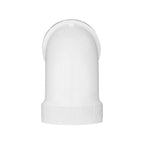 Charlotte Pipe Schedule 40 2 in. Hub X 2 in. D Hub PVC 90 Degree Elbow 1 pk