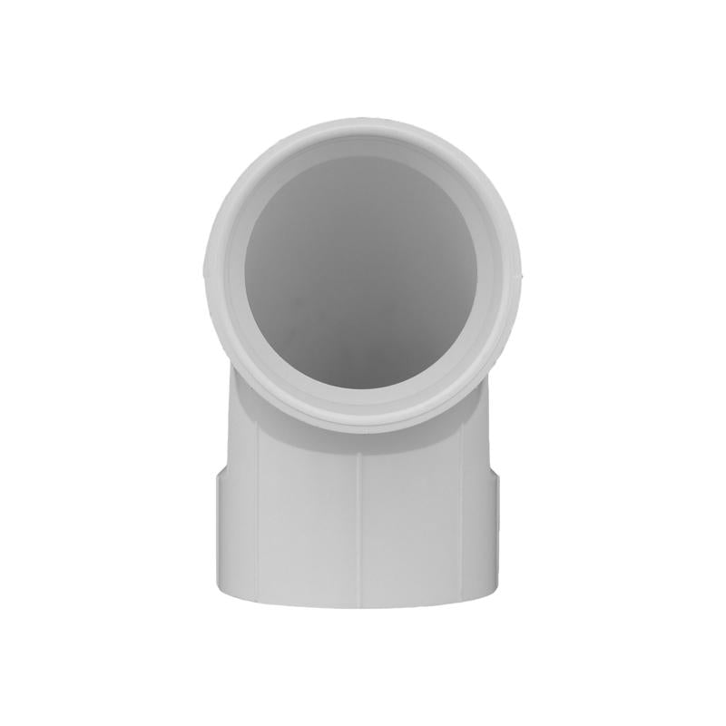 Charlotte Pipe Schedule 40 3 in. Hub X 3 in. D Hub PVC 90 Degree Elbow 1 pk