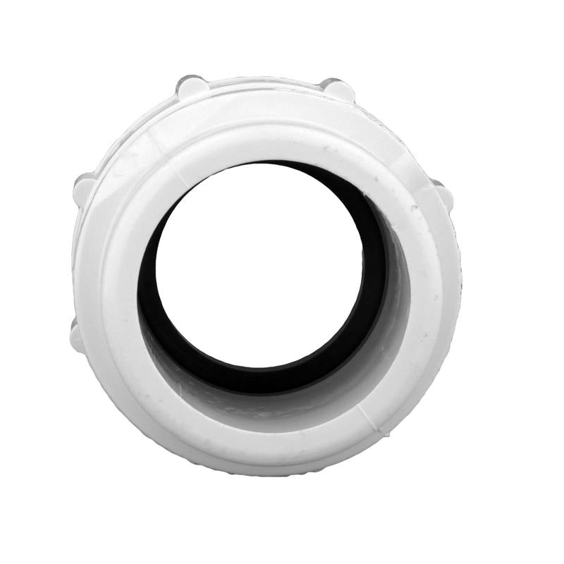 Charlotte Pipe Schedule 40 1-1/2 in. Slip X 1-1/4 in. D Slip PVC Trap Adapter 1 pk