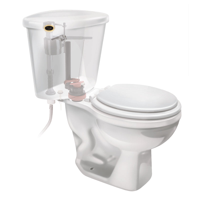 Fluidmaster Toilet Fill Valve Seal Black