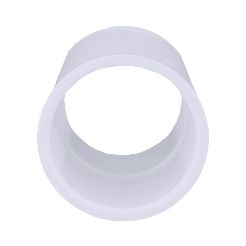 Charlotte Pipe Schedule 40 1-1/4 in. Slip X 1-1/4 in. D Slip PVC Coupling 1 pk - Case of 25