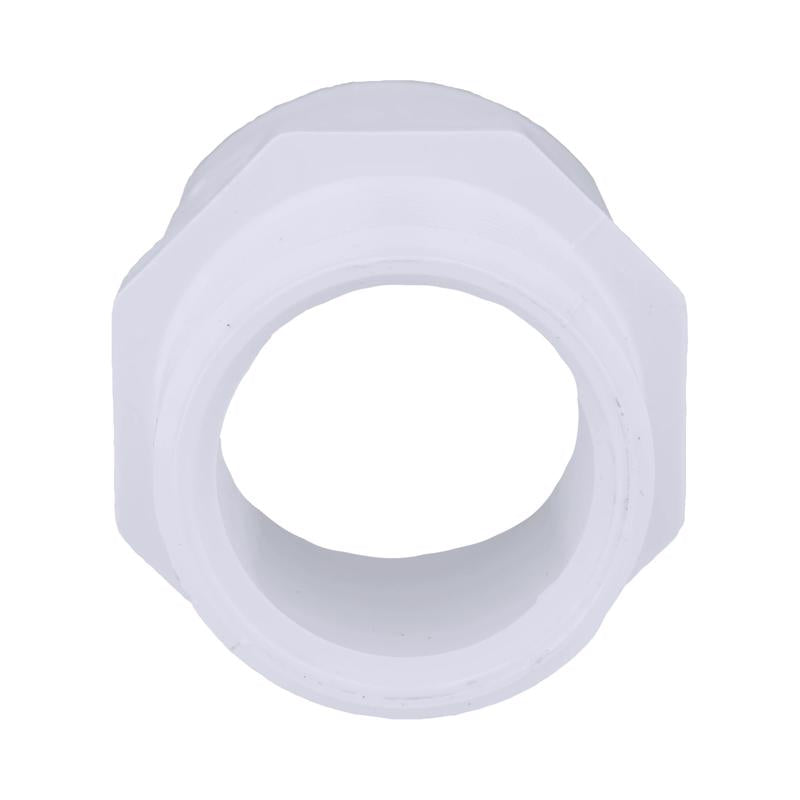 Charlotte Pipe Schedule 40 1-1/4 in. Slip X 1-1/4 in. D MPT PVC Pipe Adapter 1 pk - Case of 25