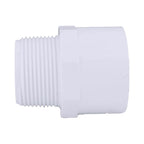 Charlotte Pipe Schedule 40 1-1/4 in. Slip X 1-1/4 in. D MPT PVC Pipe Adapter 1 pk - Case of 25