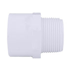 Charlotte Pipe Schedule 40 1-1/4 in. Slip X 1-1/4 in. D MPT PVC Pipe Adapter 1 pk - Case of 25