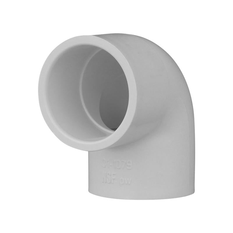 Charlotte Pipe Schedule 40 1 in. Slip X 1 in. D Slip PVC Elbow 1 pk - Case of 25