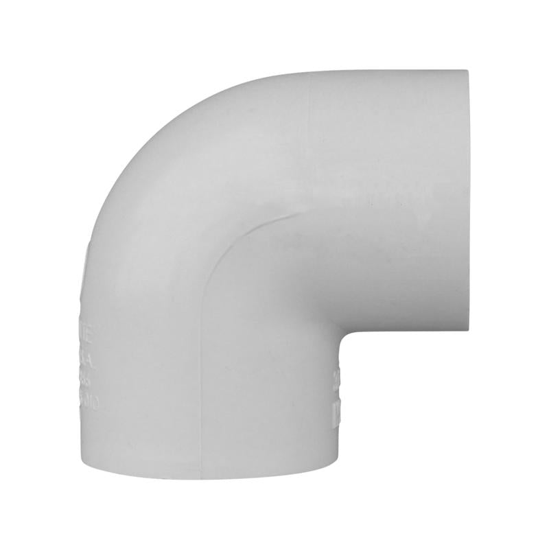 Charlotte Pipe Schedule 40 1 in. Slip X 1 in. D Slip PVC Elbow 1 pk - Case of 25