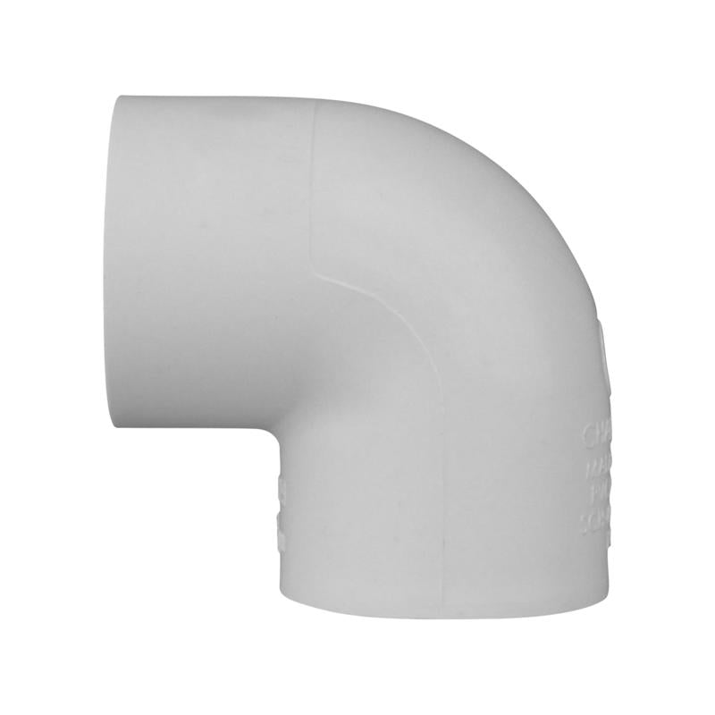 Charlotte Pipe Schedule 40 1 in. Slip X 1 in. D Slip PVC Elbow 1 pk - Case of 25