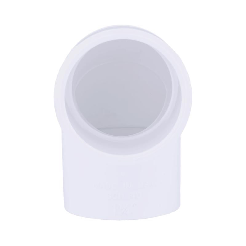 Charlotte Pipe Schedule 40 1-1/4 in. Slip X 1-1/4 in. D Slip PVC Elbow 1 pk - Case of 25