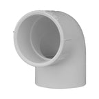Charlotte Pipe Schedule 40 1-1/2 in. Slip X 1-1/2 in. D Slip PVC Elbow 1 pk - Case of 25