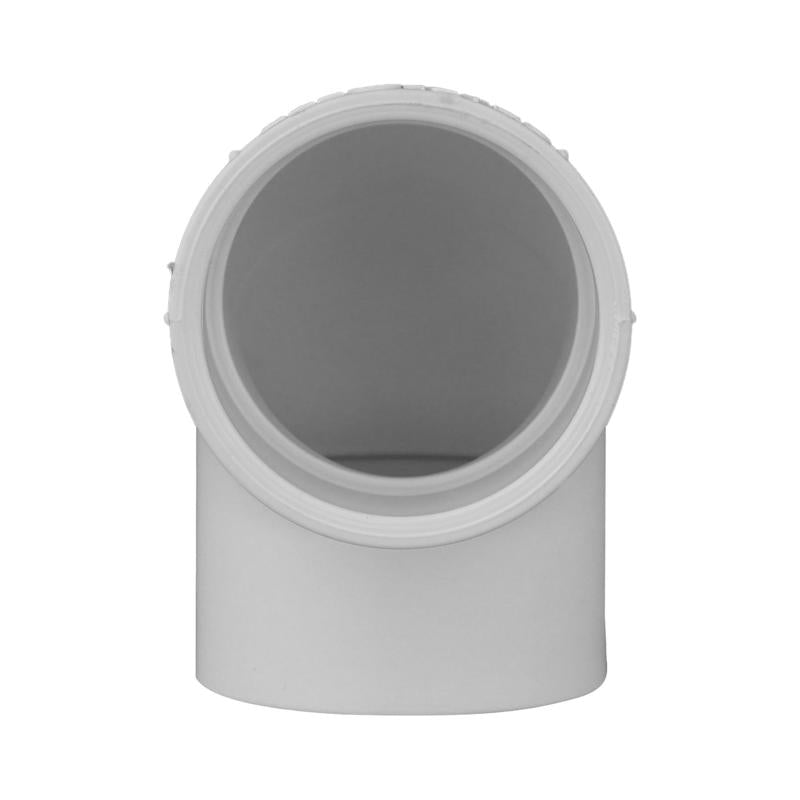 Charlotte Pipe Schedule 40 1-1/2 in. Slip X 1-1/2 in. D Slip PVC Elbow 1 pk - Case of 25