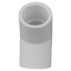 Charlotte Pipe Schedule 40 1/2 in. Slip X 1/2 in. D Slip PVC 45 Degree Elbow 1 pk - Case of 25
