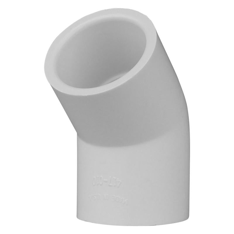 Charlotte Pipe Schedule 40 1 in. Slip X 1 in. D Slip PVC Elbow 1 pk - Case of 25