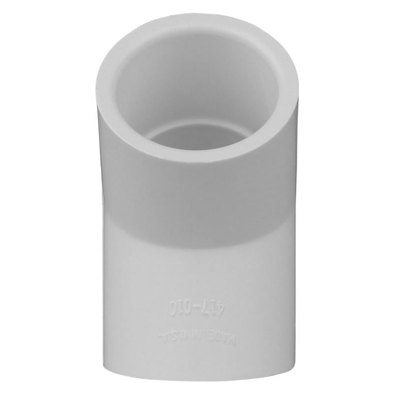 Charlotte Pipe Schedule 40 1 in. Slip X 1 in. D Slip PVC Elbow 1 pk - Case of 25