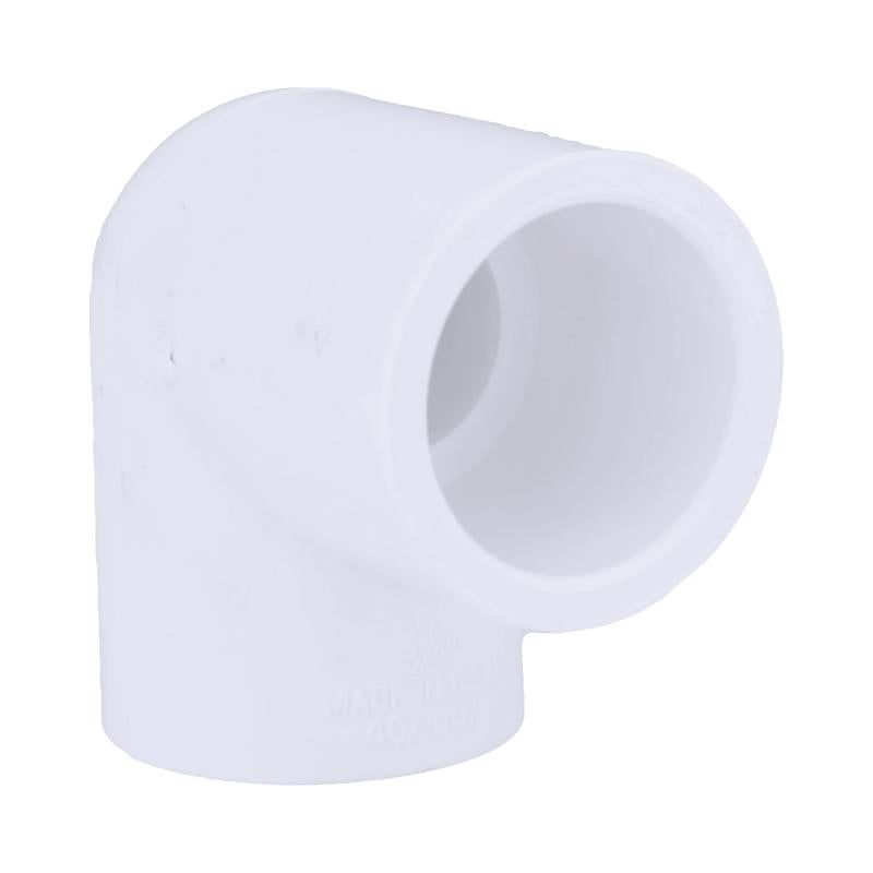 Charlotte Pipe Schedule 40 3/4 in. Slip X 3/4 in. D FPT PVC Elbow 1 pk - Case of 25