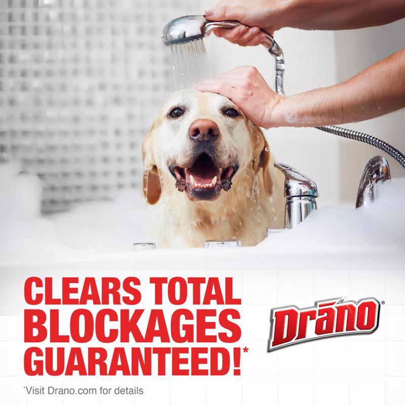 Drano Professional Strength Gel Clog Remover 80 oz - Case of 6