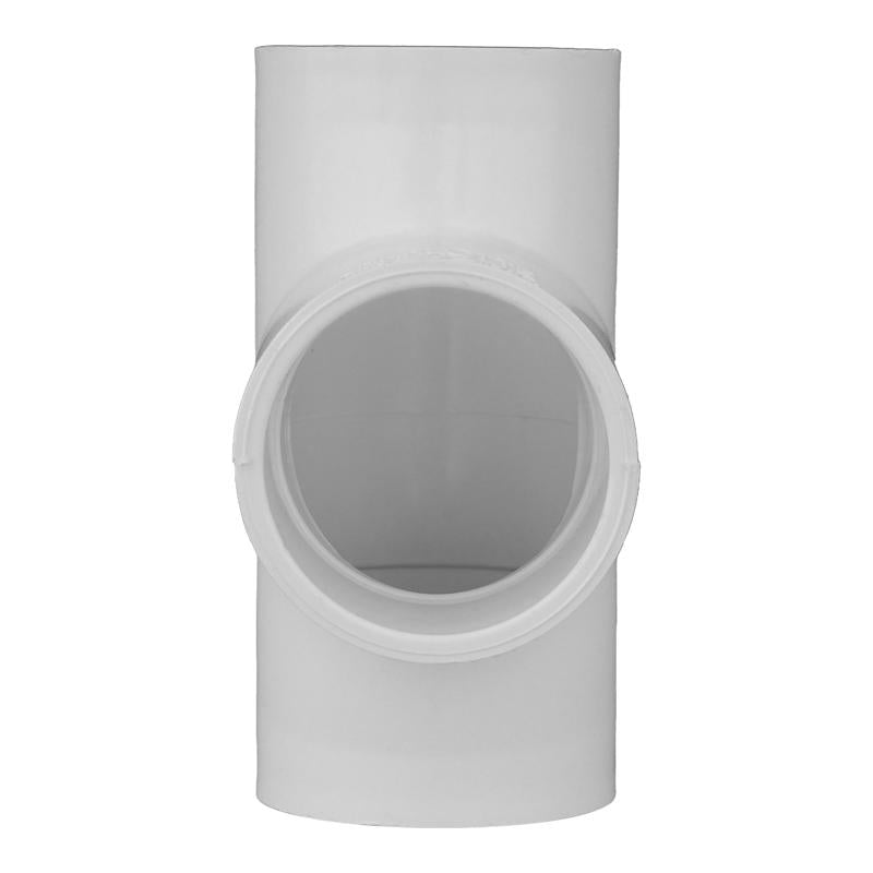 Charlotte Pipe Schedule 40 1-1/2 in. Slip X 1-1/2 in. D Slip PVC Tee 1 pk - Case of 25