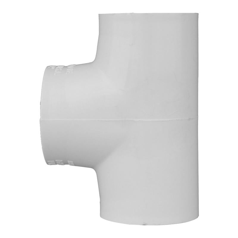 Charlotte Pipe Schedule 40 1-1/2 in. Slip X 1-1/2 in. D Slip PVC Tee 1 pk - Case of 25
