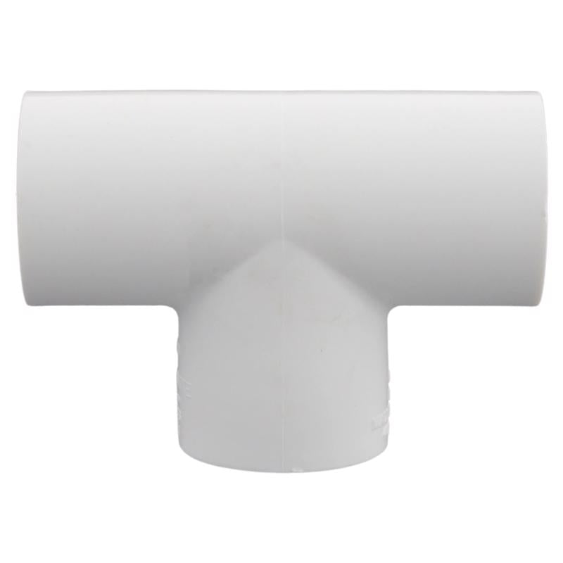 Charlotte Pipe Schedule 40 1/2 in. Slip X 1/2 in. D Slip PVC Tee 1 pk - Case of 25