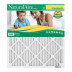 NaturalAire 18 in. W X 20 in. H X 1 in. Synthetic 8 MERV Pleated Air Filter 1 pk - Case of 12
