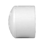 Charlotte Pipe Schedule 40 3/4 in. Socket X 3/4 in. D Socket PVC Cap 1 pk - Case of 25