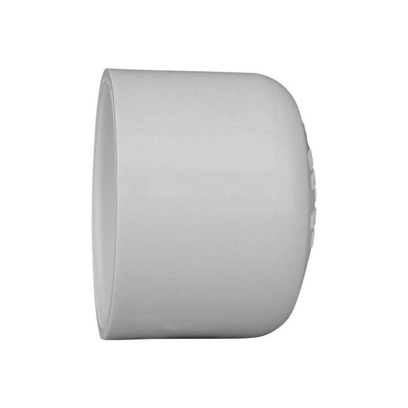 Charlotte Pipe Schedule 40 1-1/2 in. Slip PVC Cap 1 pk - Case of 25