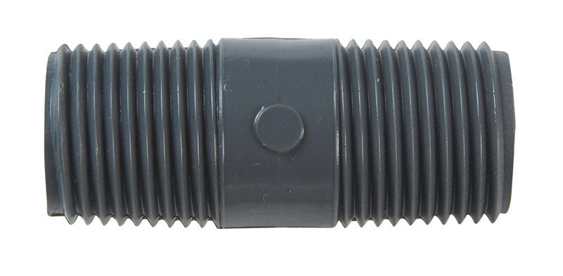 B&K Schedule 80 1/2 in. MIP X 1/2 in. D MIP PVC 2 in. Nipple 1 pk - Case of 10