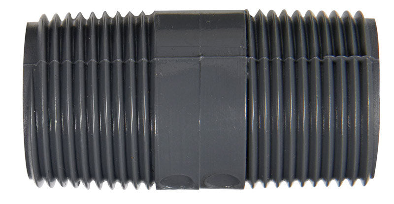 B&K Schedule 80 3/4 in. MIP X 3/4 in. D MIP PVC 2 in. Nipple 1 pk - Case of 10