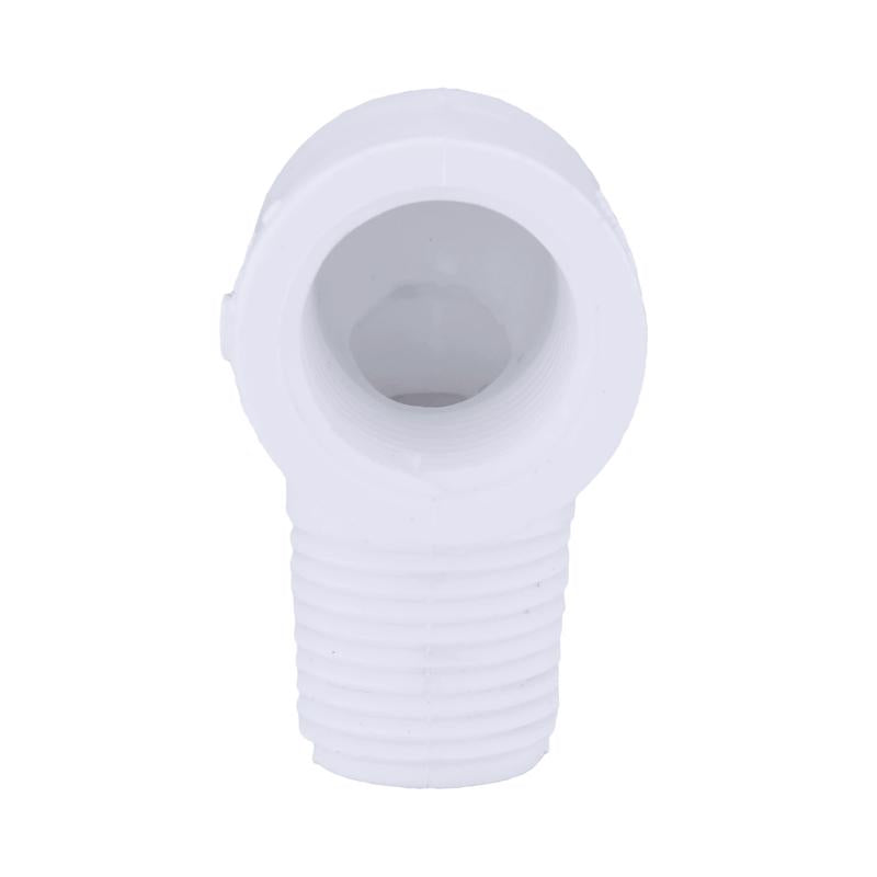 Charlotte Pipe Schedule 40 1/2 in. MPT X 1/2 in. D MPT PVC Street Elbow 1 pk - Case of 25