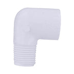 Charlotte Pipe Schedule 40 1/2 in. MPT X 1/2 in. D MPT PVC Street Elbow 1 pk - Case of 25