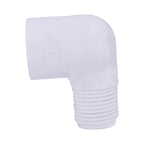 Charlotte Pipe Schedule 40 1/2 in. MPT X 1/2 in. D MPT PVC Street Elbow 1 pk - Case of 25