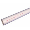 Charlotte Pipe Schedule 40 PVC Pressure Pipe 3/4 in. D X 10 ft. L Plain End 480 psi