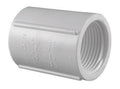Charlotte Pipe Schedule 40 3/4 in. FPT X 3/4 in. D FPT PVC Coupling 1 pk - Case of 25