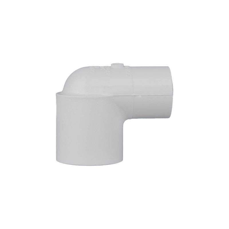 Charlotte Pipe Schedule 40 3/4 in. Spigot X 3/4 in. D Slip PVC Street Elbow 1 pk - Case of 25