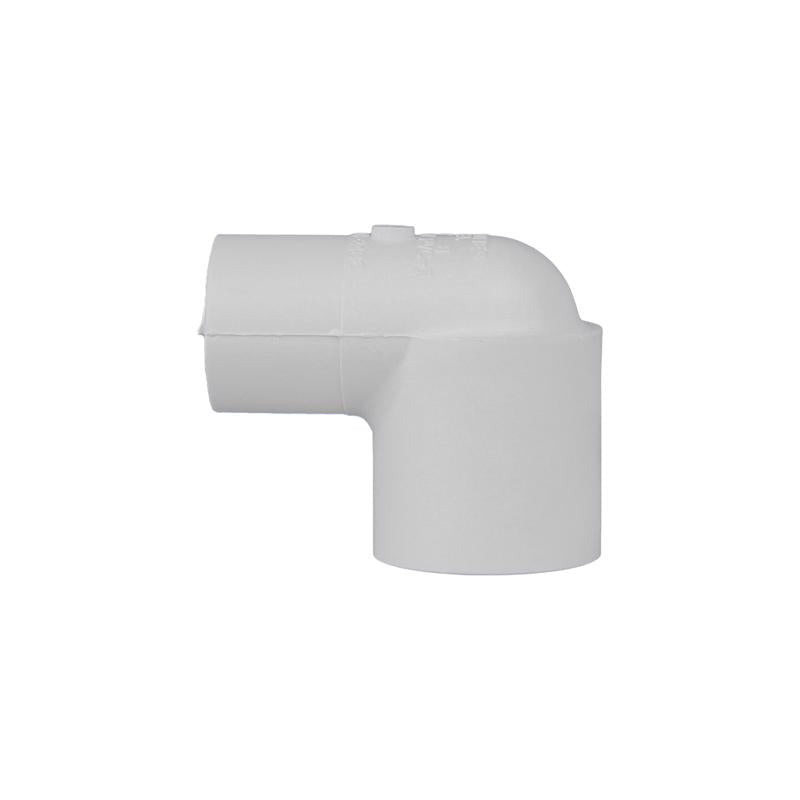 Charlotte Pipe Schedule 40 3/4 in. Spigot X 3/4 in. D Slip PVC Street Elbow 1 pk - Case of 25