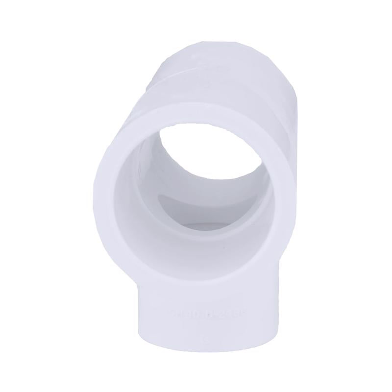 Charlotte Pipe Schedule 40 3/4 in. Slip X 3/4 in. D Slip PVC Reducing Tee 1 pk - Case of 25
