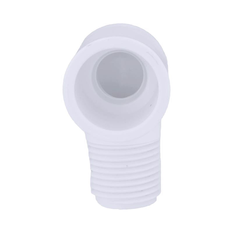 Charlotte Pipe Schedule 40 1/2 in. Slip X 1/2 in. D MPT PVC Street Elbow 1 pk - Case of 25