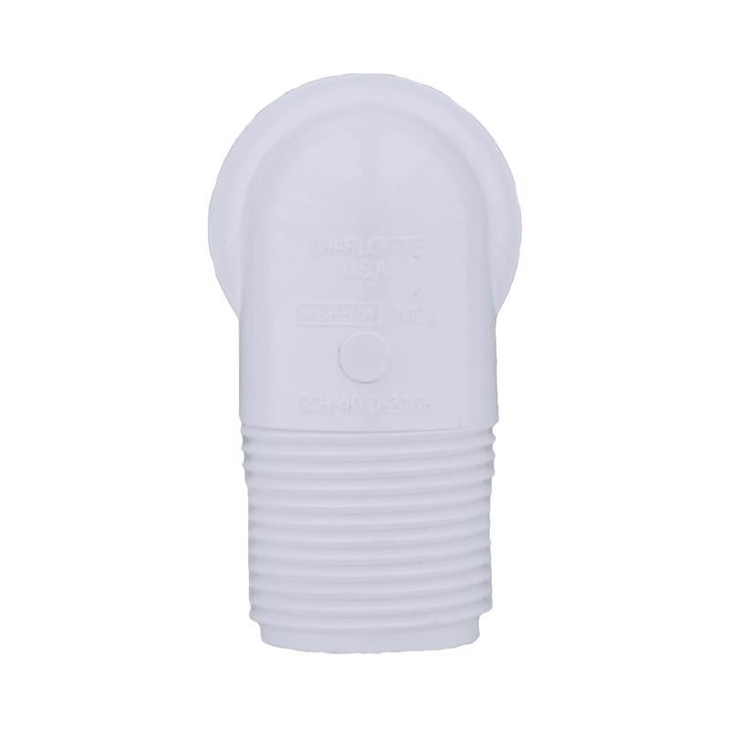 Charlotte Pipe Schedule 40 1 in. Slip X 1 in. D MPT PVC Street Elbow 1 pk