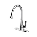 Oakbrook Collection Vela One Handle Chrome Kitchen Faucet