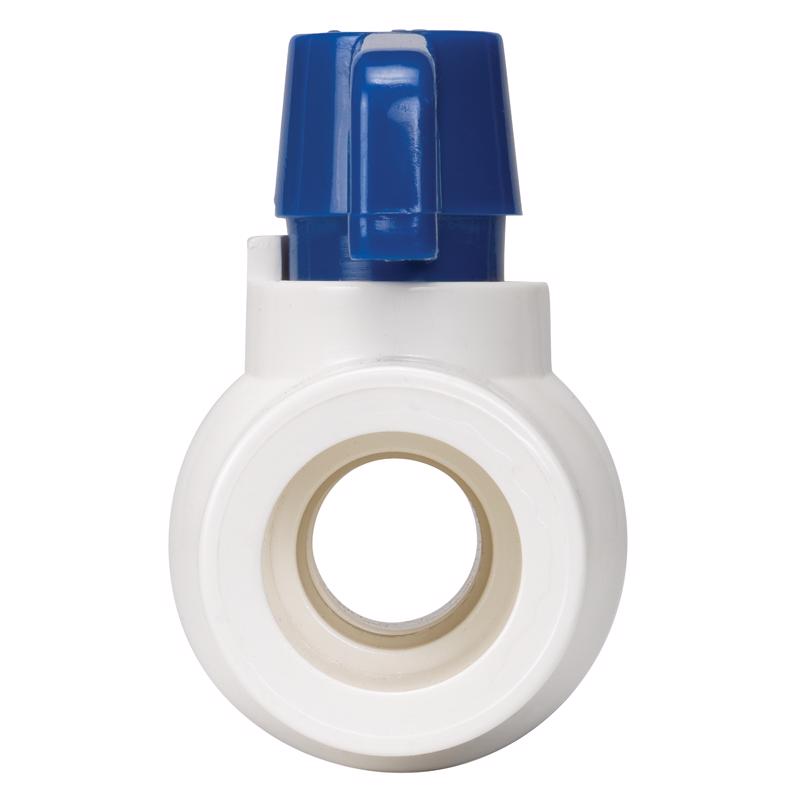 Homewerks 2 in. PVC Slip Ball Valve Full Port Quarter-Turn Lever For Potable Water - Case of 2