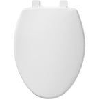Mayfair by Bemis Caswell Slow Close Elongated White Plastic Toilet Seat - Case of 4